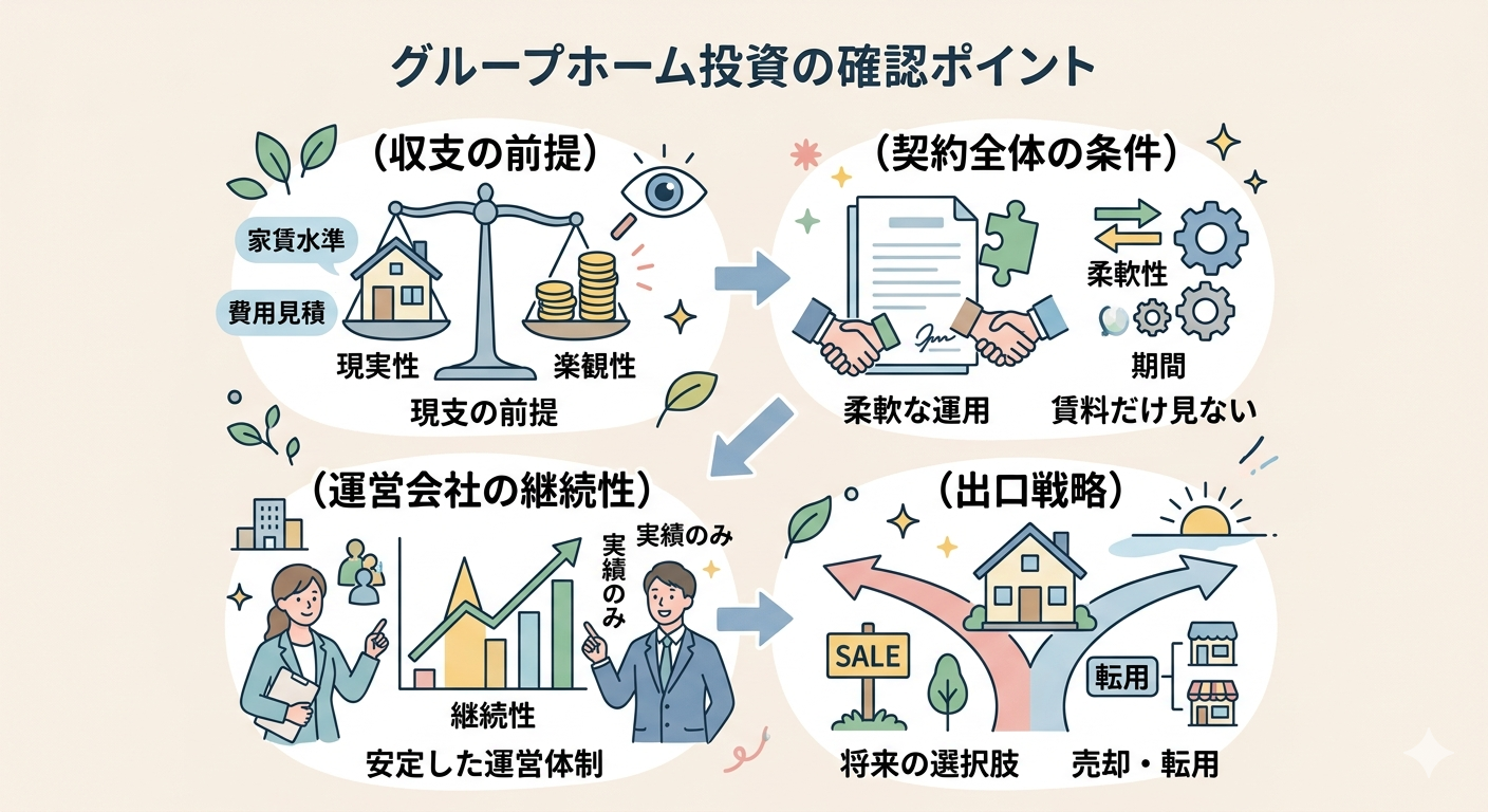 グループホーム投資のイメージ