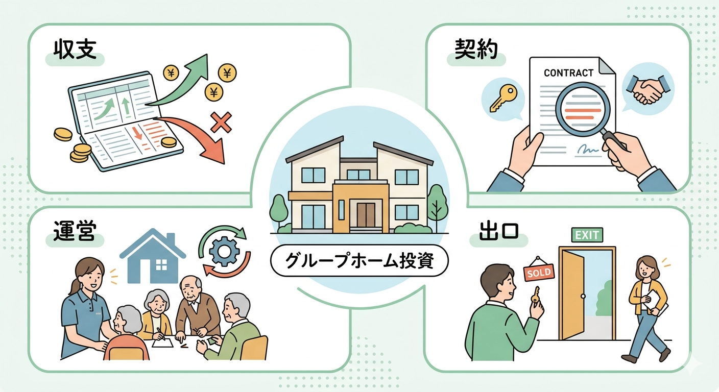 グループホーム投資のイメージ