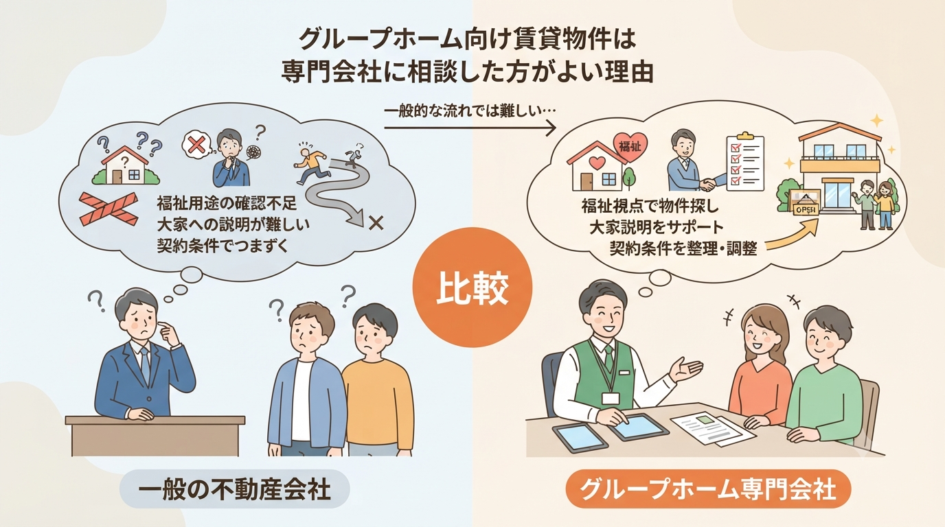 グループホーム投資のイメージ