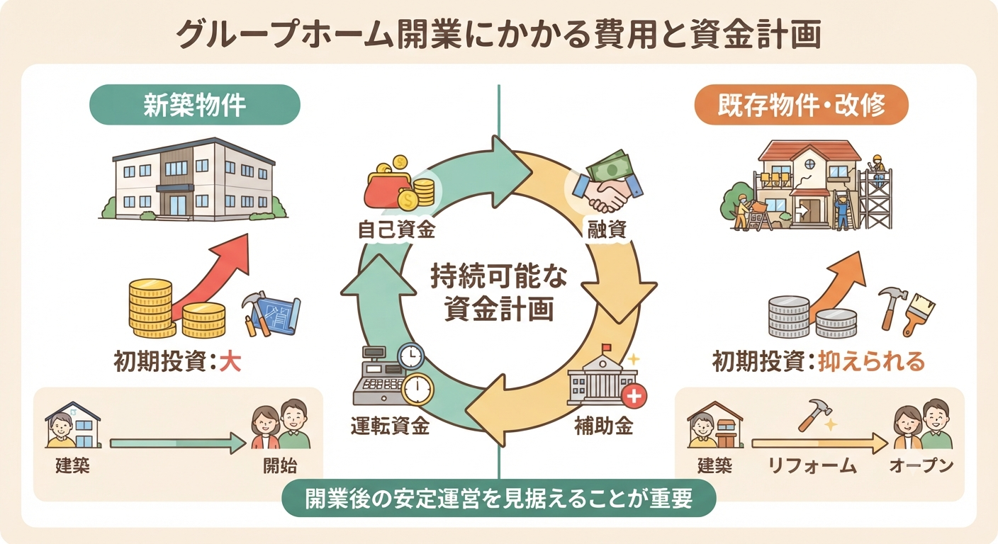 グループホーム投資のイメージ