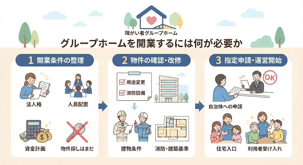 グループホーム投資のイメージ